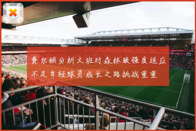 费尔顿分析文班对森林狼强度适应不足年轻球员成长之路挑战重重